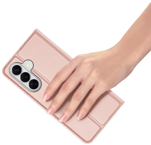 Dux Ducis Skin Pro Samsung Galaxy S26 Plus Hoesje Portemonnee Book Case Roze afbeelding 8
