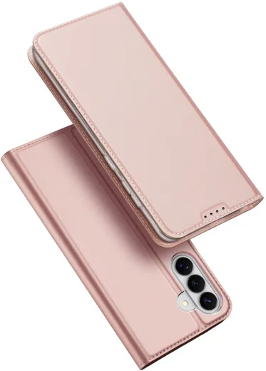 Dux Ducis Skin Pro Samsung Galaxy S26 Plus Hoesje Portemonnee Book Case Roze afbeelding 4