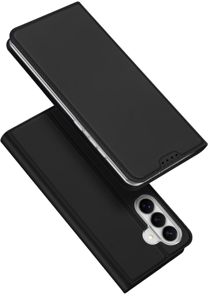 Dux Ducis Skin Pro Samsung Galaxy S26 Hoesje Portemonnee Book Case Zwart afbeelding 1
