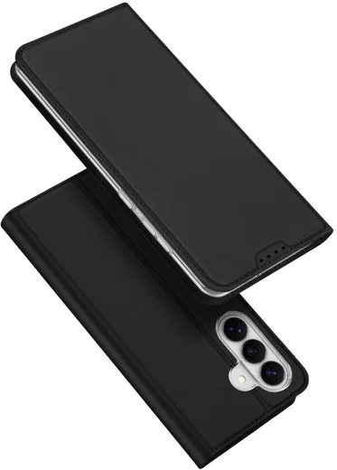 Dux Ducis Skin Pro Samsung Galaxy S26 Hoesje Portemonnee Book Case Zwart afbeelding 1