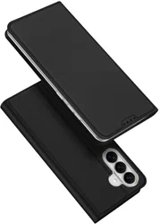 Dux Ducis Skin Pro Samsung Galaxy S26 Hoesje Portemonnee Book Case Zwart afbeelding