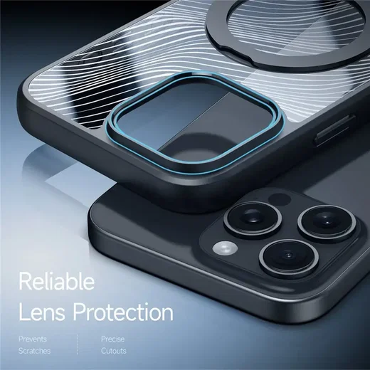 Dux Ducis Aimo MagSafe Samsung Galaxy S26 Ultra Hoesje Kickstand Zwart afbeelding 7