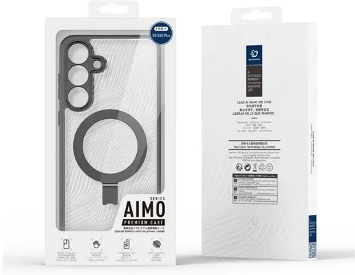 Dux Ducis Aimo MagSafe Samsung Galaxy S26 Plus Hoesje Kickstand Zwart afbeelding 10