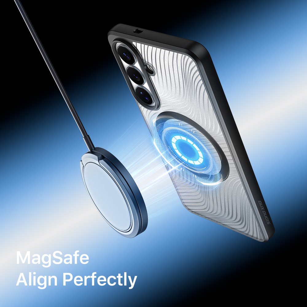 Dux Ducis Aimo Samsung Galaxy S26 Plus Hoesje MagSafe Back Cover Zwart afbeelding 5
