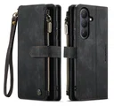 CaseMe C30 Samsung Galaxy S26 Hoesje Pasjeshouder Book Case Zwart