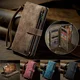 CaseMe C30 Samsung Galaxy S26 Hoesje Pasjeshouder Book Case Bruin afbeelding 5