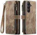 CaseMe C30 Samsung Galaxy S26 Hoesje Pasjeshouder Book Case Bruin