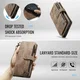 CaseMe C30 Samsung Galaxy S26 Hoesje Pasjeshouder Book Case Bruin afbeelding 7