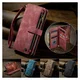 CaseMe C30 Samsung Galaxy S26 Hoesje Pasjeshouder Book Case Rood afbeelding 5