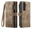 CaseMe C30 Samsung Galaxy S26 Plus Hoesje Pasjeshouder Book Case Bruin