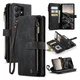 CaseMe C30 Samsung Galaxy S26 Ultra Hoesje Pasjeshouder Book Case Zwart