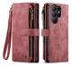 CaseMe C30 Samsung Galaxy S26 Ultra Hoesje Pasjeshouder Book Case Rood afbeelding 3