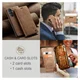 CaseMe 013 Samsung Galaxy S26 Hoesje Book Case met Standaard Bruin afbeelding 9