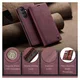 CaseMe 013 Samsung Galaxy S26 Hoesje Book Case met Standaard Rood afbeelding 5