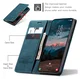 CaseMe 013 Samsung Galaxy S26 Plus Hoesje Book Case met Standaard Blauw afbeelding 4