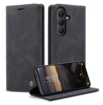 CaseMe 013 Samsung Galaxy S26 Plus Hoesje Book Case met Standaard Zwart