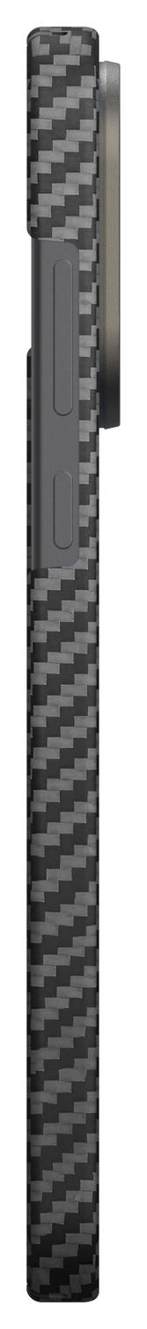 NEKIT Fiber OnePlus 15 Hoesje MagSafe / Qi2 Kevlar Back Cover Dun Zwart afbeelding 17