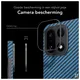NEKIT Fiber OnePlus 15 Hoesje MagSafe / Qi2 Kevlar Back Cover Dun Blauw afbeelding 3