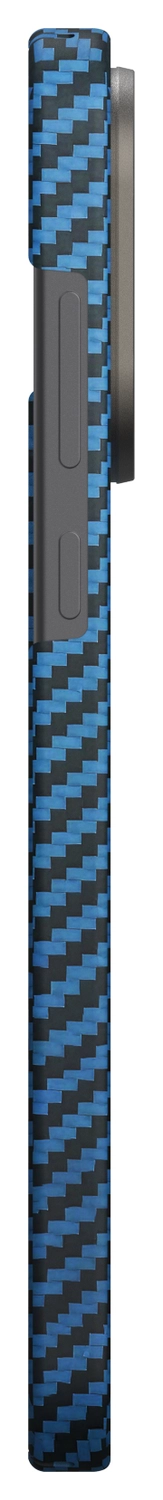 NEKIT Fiber OnePlus 15 Hoesje MagSafe / Qi2 Kevlar Back Cover Dun Blauw afbeelding 16