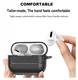 Apple AirPods Pro 3 Carbon TPU Hoesje met Karabijnhaak Zwart afbeelding 4