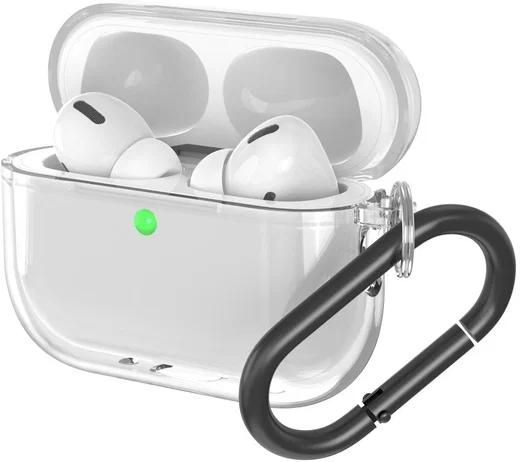 Apple AirPods Pro 3 Hoesje TPU met Ring Transparant afbeelding 4