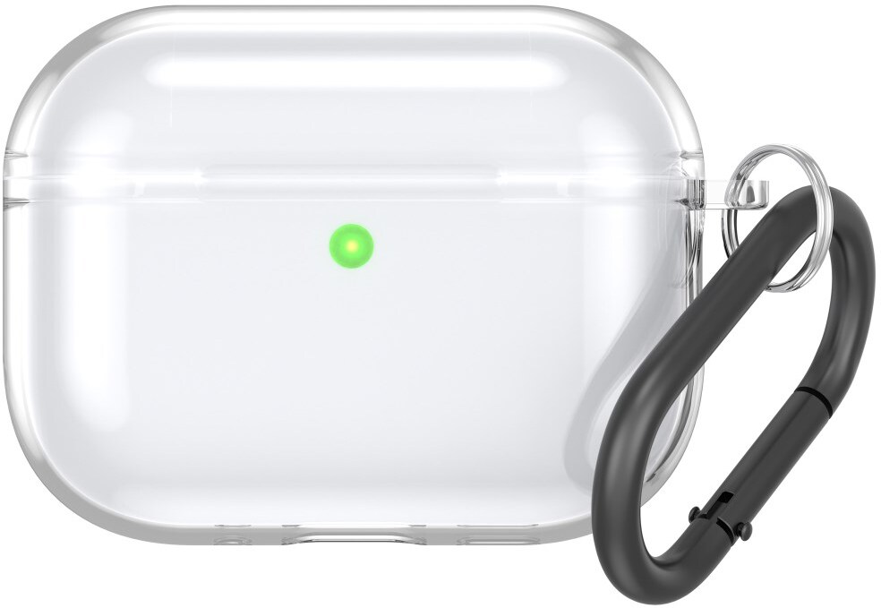 Apple AirPods Pro 3 Hoesje TPU met Ring Transparant afbeelding 1