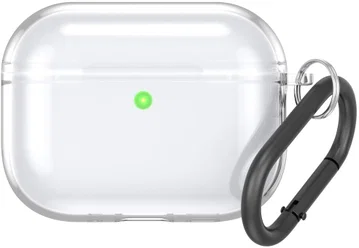 Apple AirPods Pro 3 Hoesje TPU met Ring Transparant