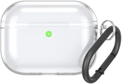 Apple AirPods Pro 3 Hoesje TPU met Ring Transparant afbeelding