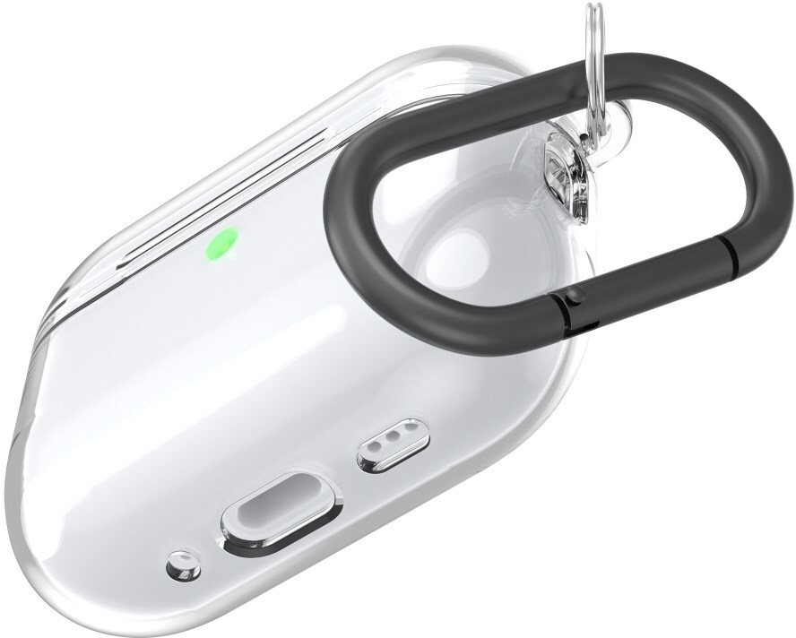 Apple AirPods Pro 3 Hoesje TPU met Ring Transparant afbeelding 3