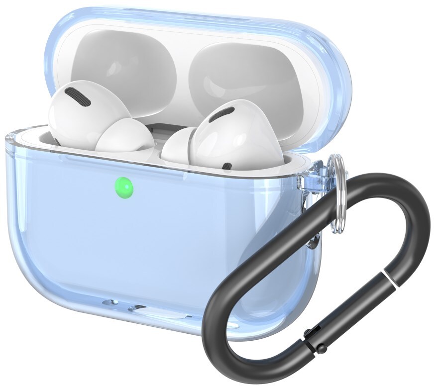 AirPods Pro 3 TPU Beschermhoes Silicone Case met Volledige Bescherming Blauw afbeelding 4