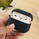AirPods Pro 3 Hoesje Nylon Waterproef met Aanhanggesp Zwart afbeelding 2