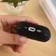 AirPods Pro 3 Hoesje Nylon Waterproef met Aanhanggesp Zwart afbeelding 3