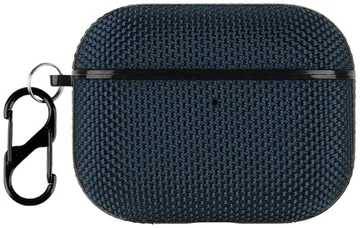 AirPods Pro 3 Hoesje Nylon Waterproef met Aanhanggesp Blauw