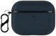 AirPods Pro 3 Hoesje Nylon Waterproef met Aanhanggesp Blauw afbeelding 1