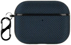 AirPods Pro 3 Hoesje Nylon Waterproef met Aanhanggesp Blauw afbeelding