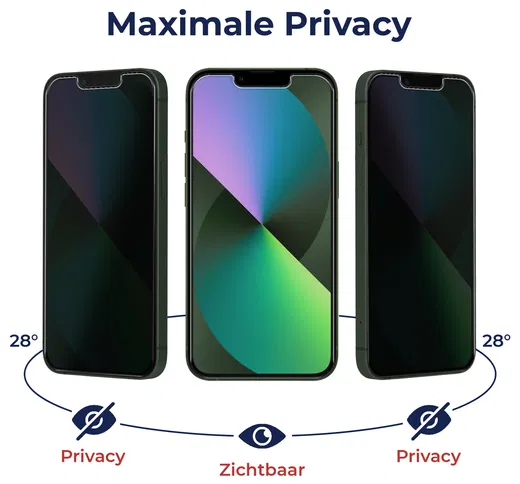 Rosso OnePlus 15 9H Tempered Glass Screen Protector Privacy afbeelding 5