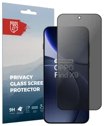 Rosso Oppo Find X9 9H Tempered Glass Screen Protector Privacy afbeelding