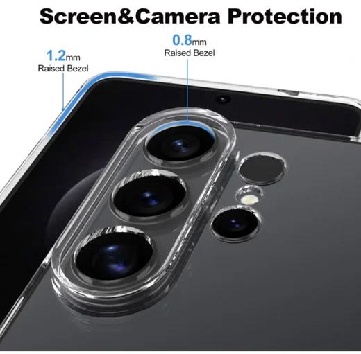Samsung Galaxy S26 Ultra Hoesje Dun TPU Back Cover Transparant afbeelding 3