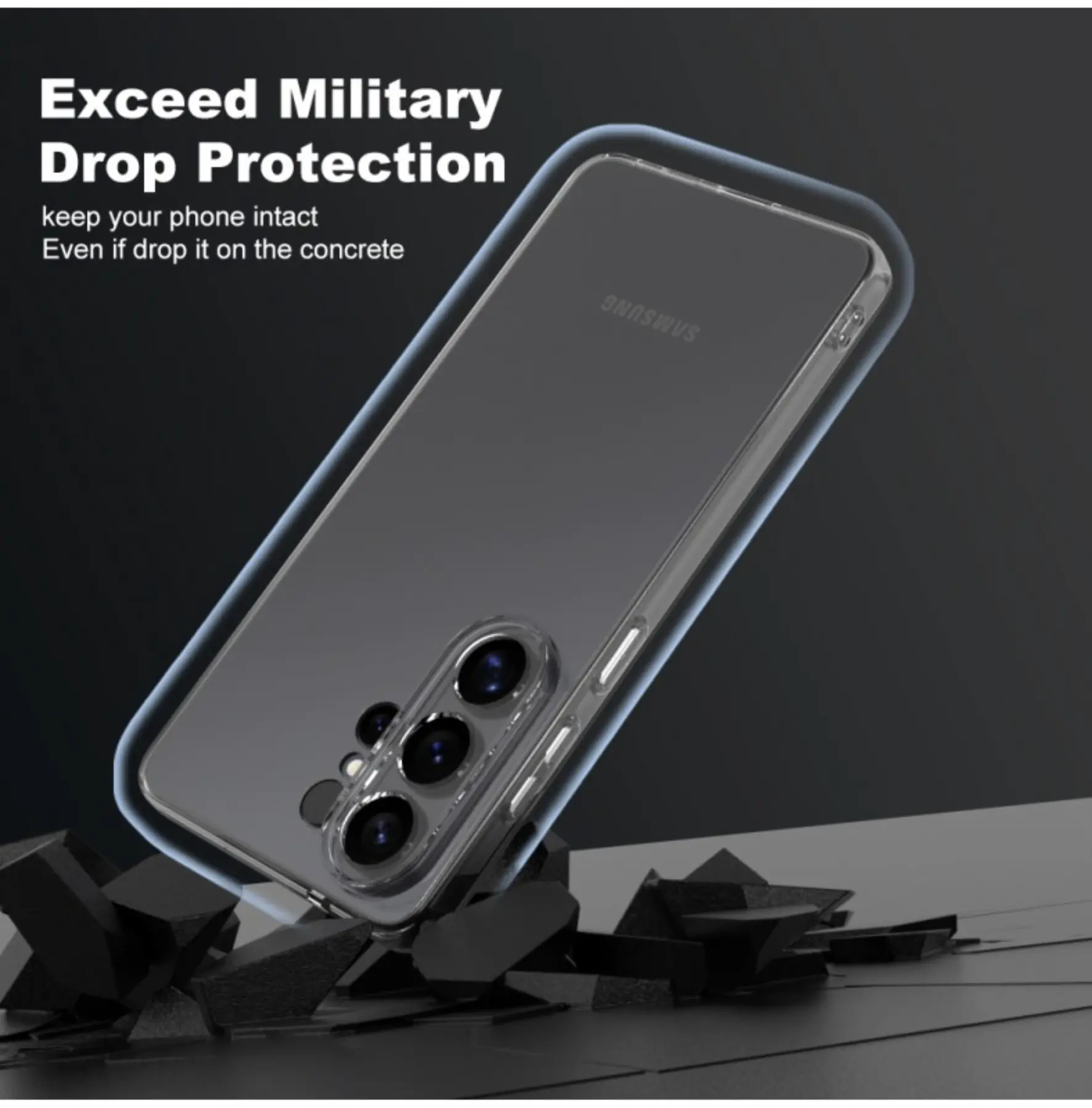 Samsung Galaxy S26 Ultra Hoesje Dun TPU Back Cover Transparant afbeelding 6
