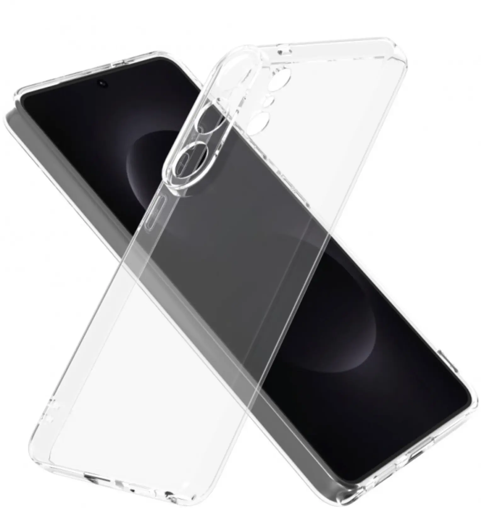 Samsung Galaxy S26 Ultra Hoesje Dun TPU Back Cover Transparant afbeelding 1