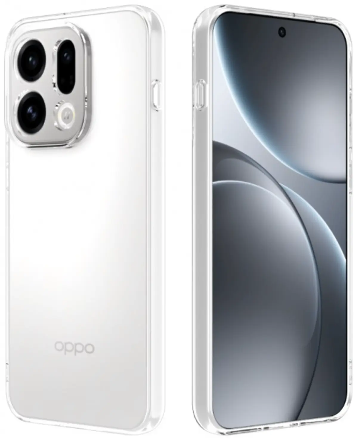 Oppo Find X9 Hoesje Dun TPU Back Cover Transparant afbeelding 9