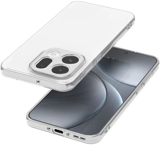 Oppo Find X9 Pro Hoesje Dun TPU Back Cover Transparant afbeelding 4