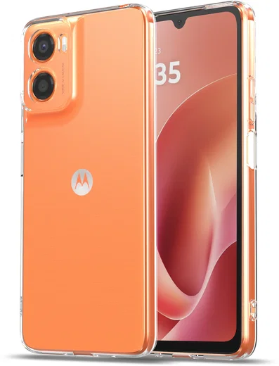 Motorola Moto G06 Hoesje Dun TPU Back Cover Transparant afbeelding 2