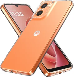 Motorola Moto G06 Hoesje Dun TPU Back Cover Transparant afbeelding