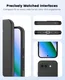Google Pixel 10a Hoesje Dun TPU Back Cover Matte Zwart afbeelding 5