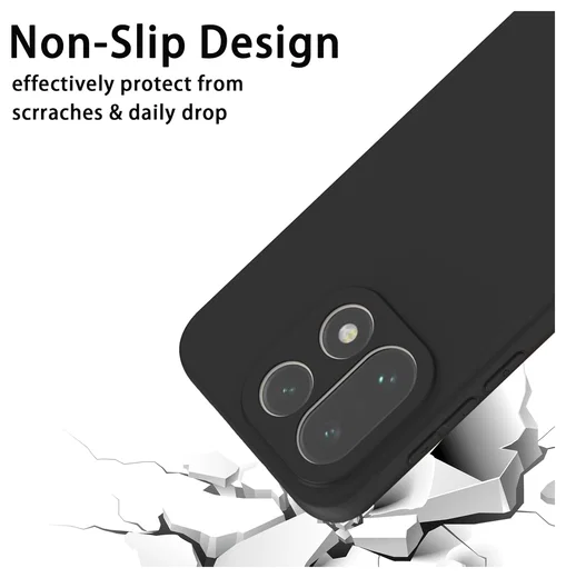 OnePlus 15 Hoesje Dun TPU Back Cover Matte Zwart afbeelding 3