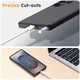 Samsung Galaxy S26 Ultra Hoesje Dun TPU Back Cover Matte Zwart afbeelding 5
