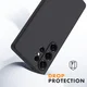 Samsung Galaxy S26 Ultra Hoesje Dun TPU Back Cover Matte Zwart afbeelding 3