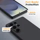Samsung Galaxy S26 Ultra Hoesje Dun TPU Back Cover Matte Zwart afbeelding 2