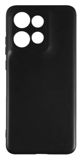 Motorola Edge 60 Neo Hoesje Dun TPU Back Cover Matte Zwart afbeelding 1
